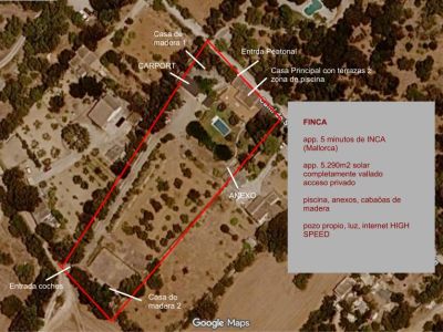 Finca mit renoviertem Steinhaus nahe INCA zu verkaufen