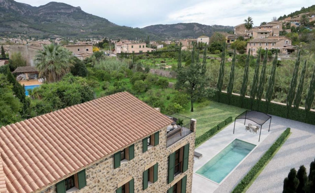 Finca rústica en el Valle de Sóller  Proyecto y licencia de obra en vigor