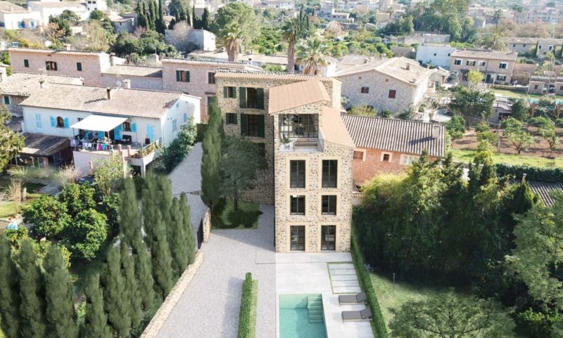 Finca rústica en el Valle de Sóller  Proyecto y licencia de obra en vigor