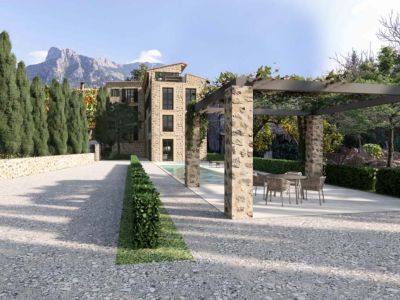 Finca rústica en el Valle de Sóller  Proyecto y licencia de obra en vigor