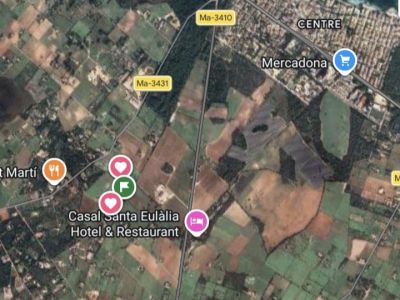 Finca urbanisable 14.000m2 mit Basisprojekt in Son San Marti (Muro) zu verkaufenn