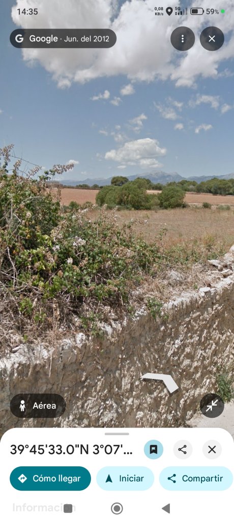 Finca urbanisable 14.000m2 mit Basisprojekt in Son San Marti (Muro) zu verkaufenn