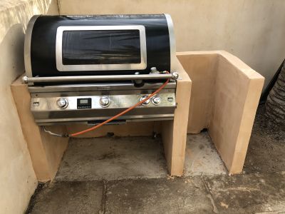 Fire Magic Gasgrill-Edelstahl- 3 Brenner+ Backburner