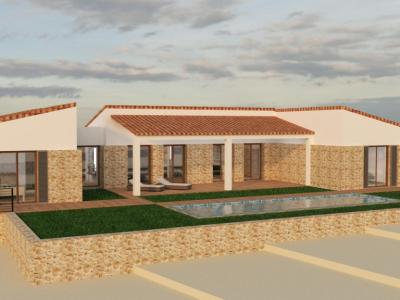 Flaches Grundstück mit Projekt bei Manacor - Portocristo -- T 09 VK