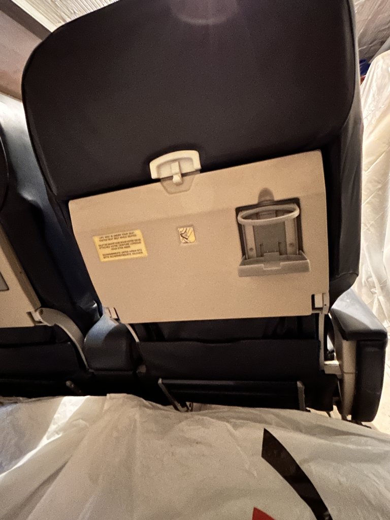 Flugzeug-Sitzreihe / Doppel // Preis VHB