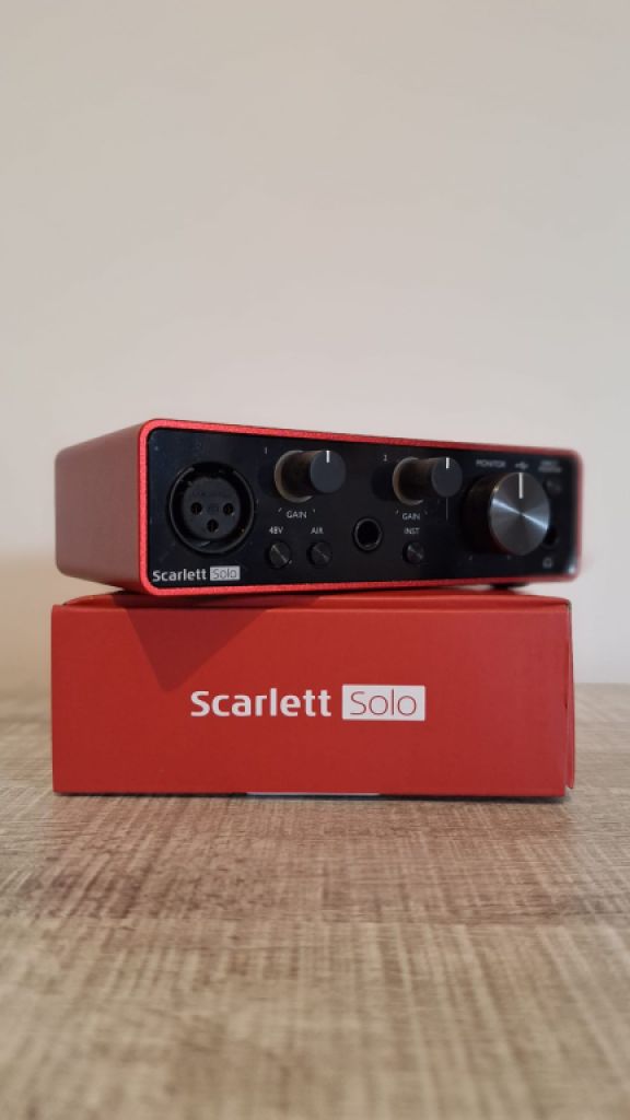 Focusrite Scarlett Solo 3.ª generación