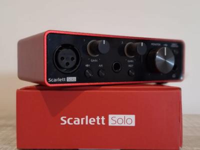 Focusrite Scarlett Solo 3.ª generación