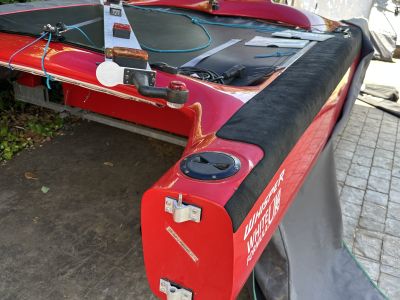 Foiling Katamaran wie Ifly15 Formula Whisper