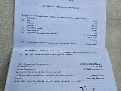 Ford Mondeo Turnier MOT 04/2027, 2 Liter, Diesel, Automatic with German papers