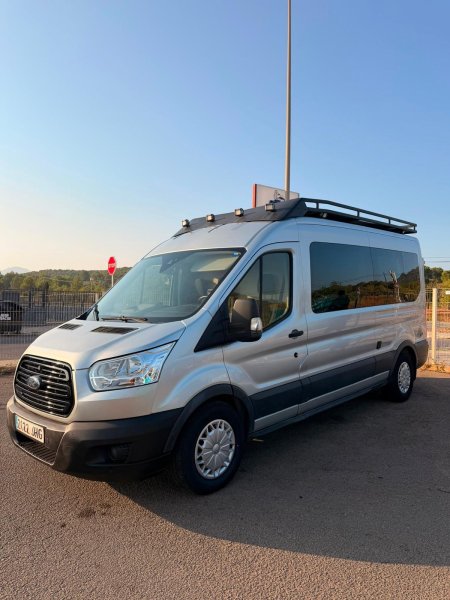 Ford Transit Camper 2.2 TDCI 150 PS  komplett homologiert  Solaranlage  TÜV bis 2027