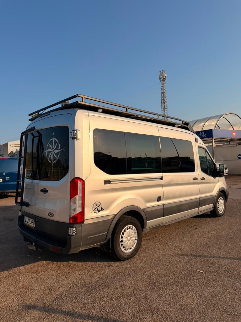 Ford Transit Camper 2.2 TDCI 150 PS  komplett homologiert  Solaranlage  TÜV bis 2027