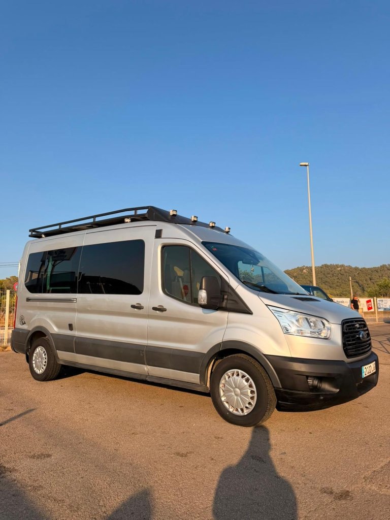 Ford Transit Camper 2.2 TDCI 150 PS  komplett homologiert  Solaranlage  TÜV bis 2027