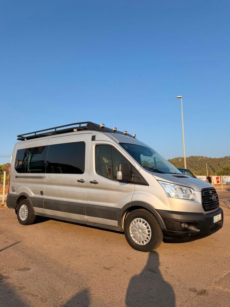 Ford Transit Camper 2.2 TDCI 150 PS  komplett homologiert  Solaranlage  TÜV bis 2027