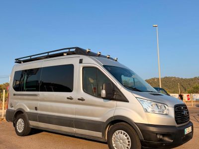 Ford Transit Camper 2.2 TDCI 150 PS  komplett homologiert  Solaranlage  TÜV bis 2027