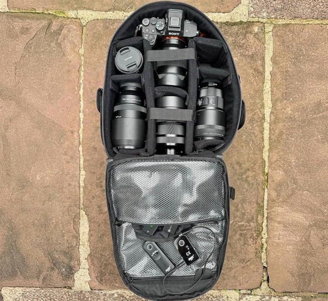 Fotorucksack Montana Azurit  für Hobbyfotografen und auch Profis