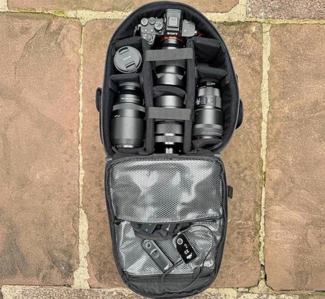 Fotorucksack Montana Azurit  für Hobbyfotografen und auch Profis