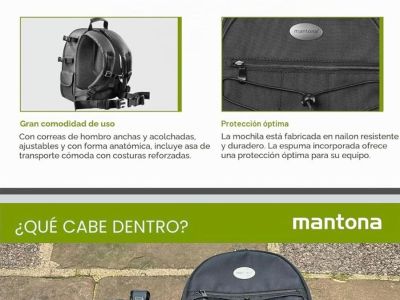 Fotorucksack Montana Azurit  für Hobbyfotografen und auch Profis