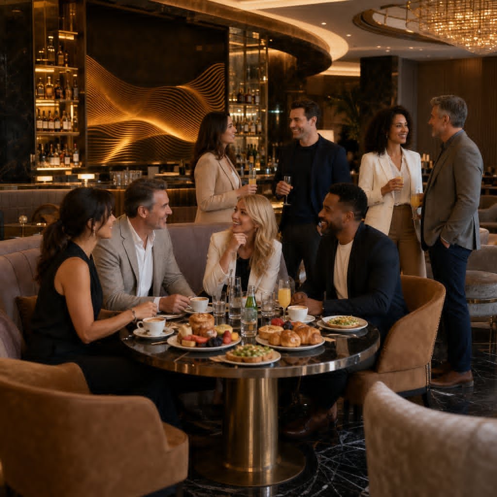 Founders Brunch in der Aurum Lounge Mallorca - für balearische Unternehmer