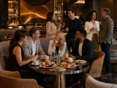 Founders Brunch in der Aurum Lounge Mallorca - für balearische Unternehmer