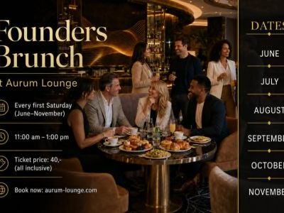 Founders Brunch in der Aurum Lounge Mallorca - für balearische Unternehmer