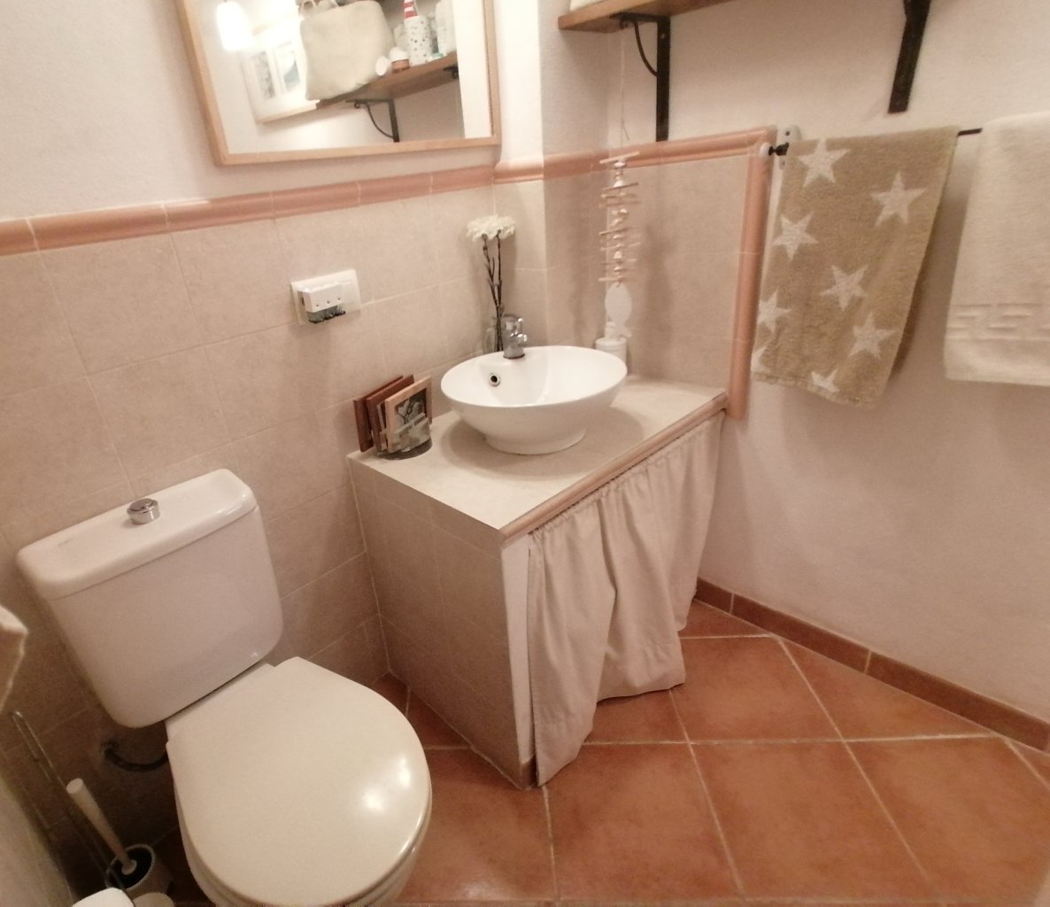 Available from Sept 27 / Season: Ground-floor apartment with terraces near the coast of Colonia St Jordi --AP 07 T