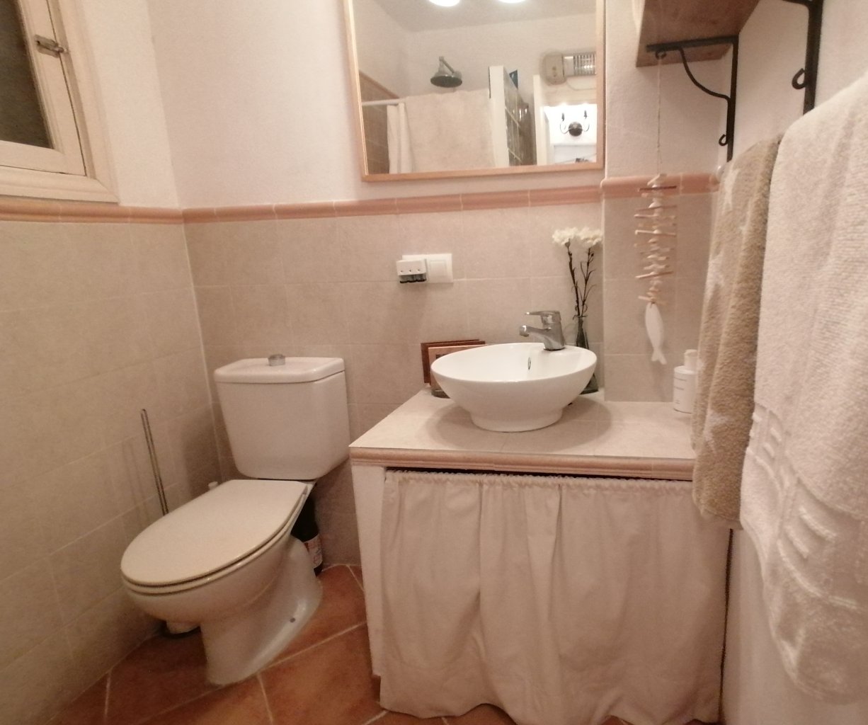 Available from Sept 27 / Season: Ground-floor apartment with terraces near the coast of Colonia St Jordi --AP 07 T