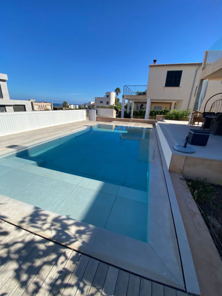 Freistehende Villa mit Meerblick in Colònia de Sant Pere, Mallorca