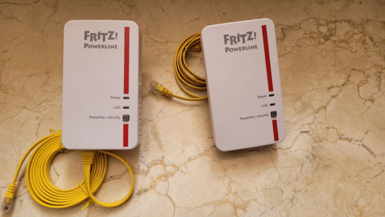 FRITZ!-Powerline 1000E LAN-Adapter, 2 Stück