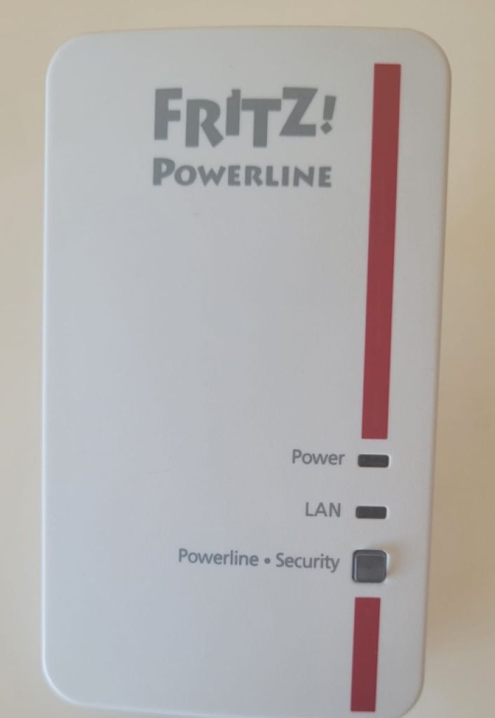FRITZ!-Powerline 1000E LAN adapters, 2 pieces