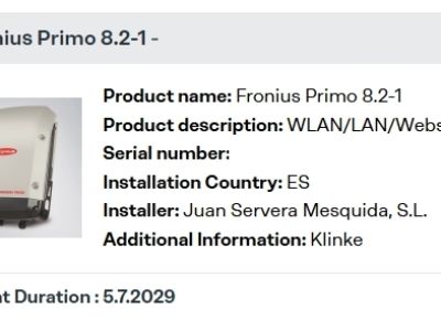 Fronius Primo 8.2-1 Inverter
