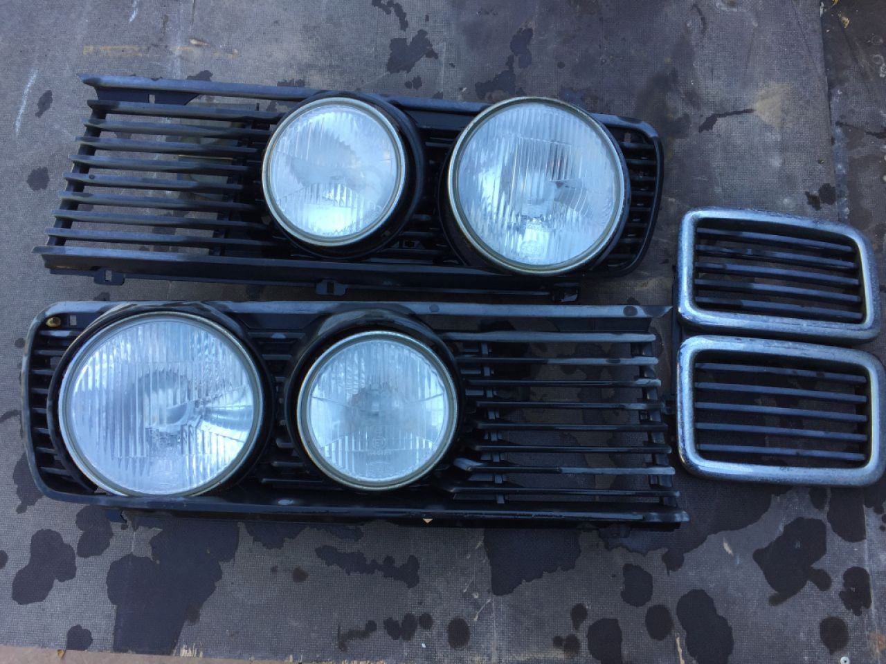 Front optics bmw E28 Classic