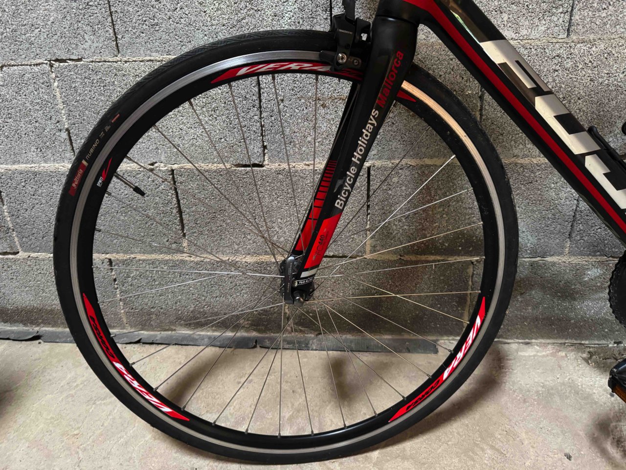 Bicicleta de carretera de carbono FUJI SL Shimano Ultegra 61 cm