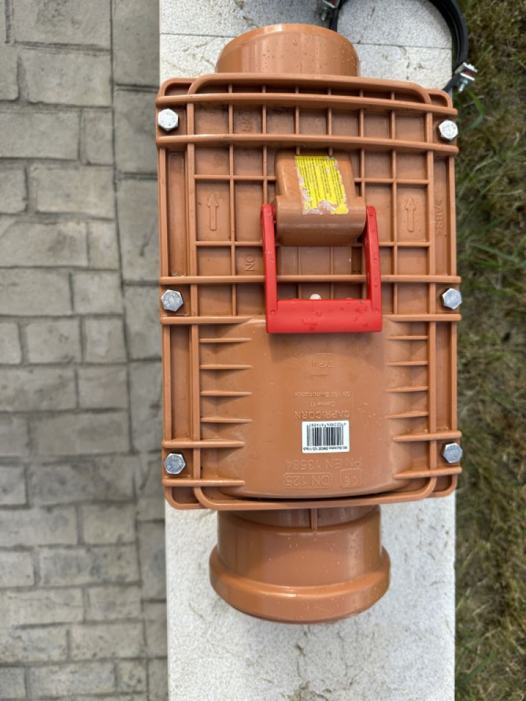 ¡Válvula de remanso de chispa!