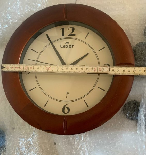 Reloj controlado por radio aprox. Ø 27 cm