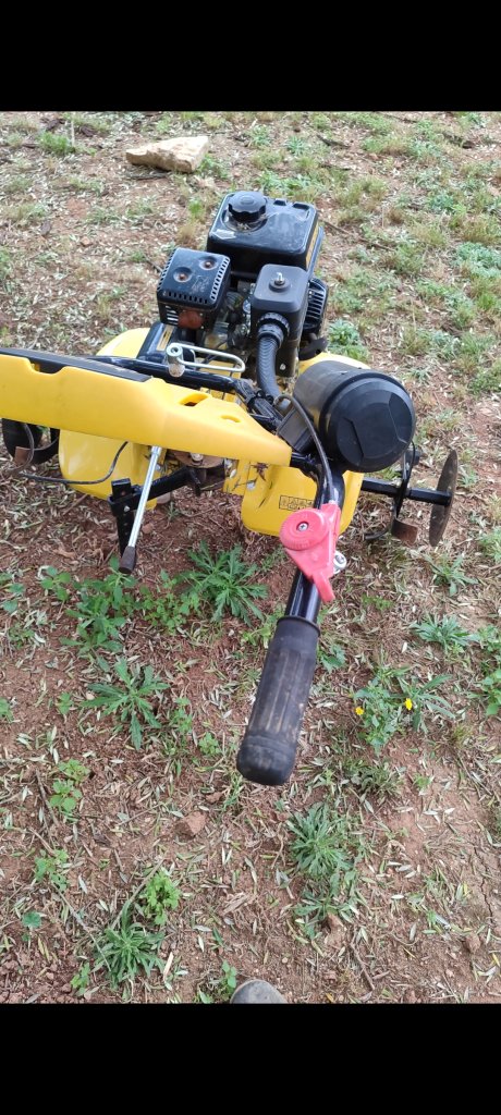 Garland Mule 1162 NRQG-V20 gasoline-powered rototiller for sale