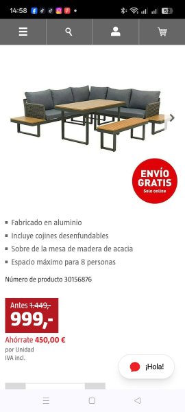 Gartensofa !