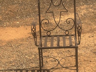Gartenstühle Metall massiv