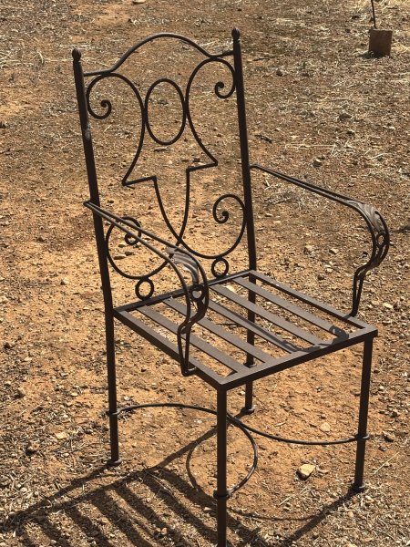 Gartenstühle Metall massiv