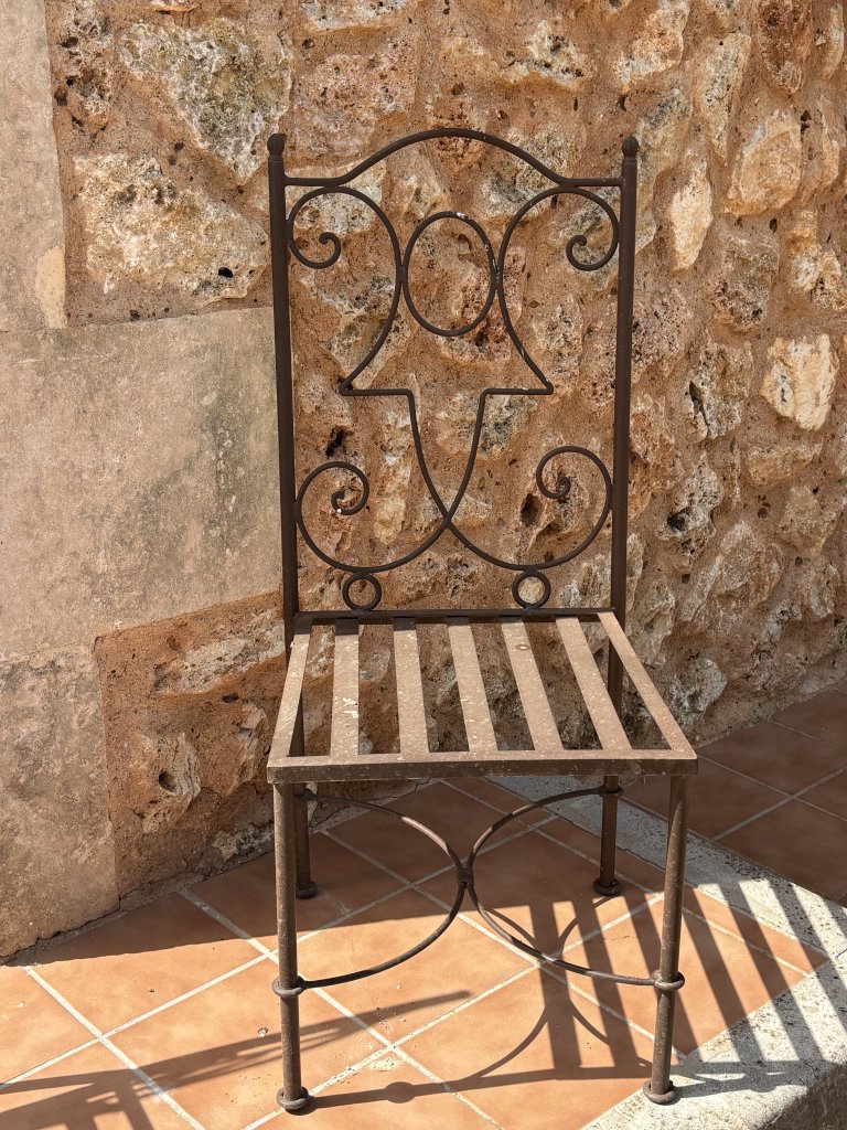 Gartenstühle Metall massiv