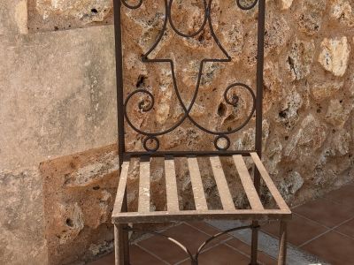 Gartenstühle Metall massiv