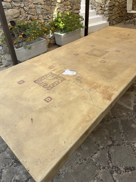 Mesa de jardín