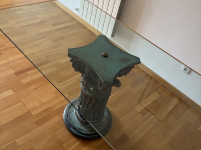 Gartentisch aus Glas