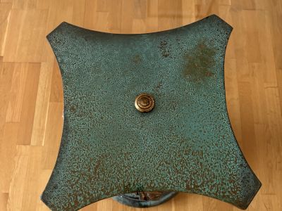 Gartentisch aus Glas
