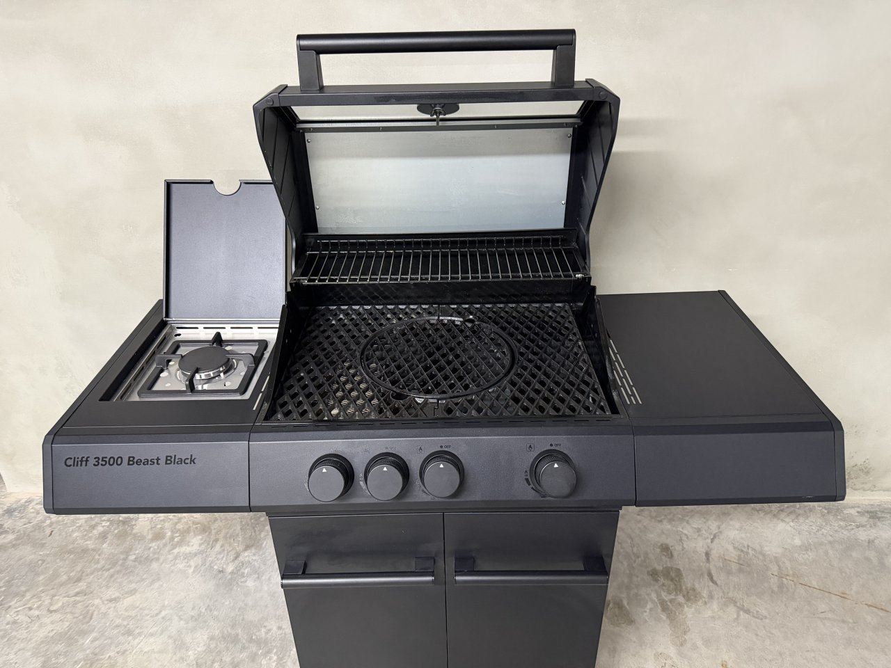 Gasgrill Cliff 3500 Beast Black
