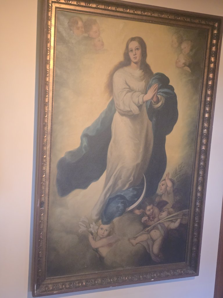 Cuadro de la Madonna del Castillo Drachenburg