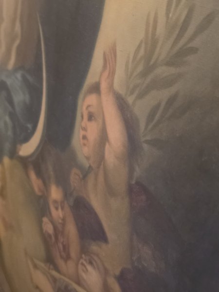 Madonna painting from Drachenburg Castle
