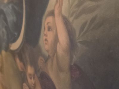 Madonna painting from Drachenburg Castle