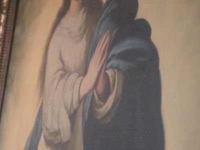 Madonna painting from Drachenburg Castle