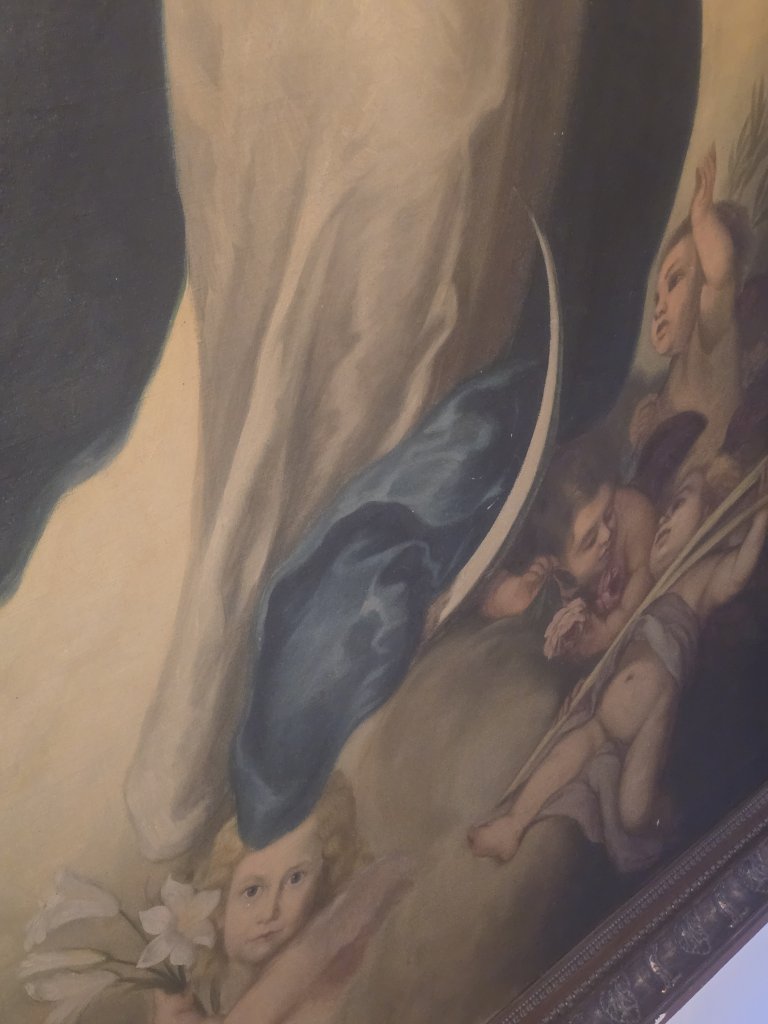Madonna painting from Drachenburg Castle