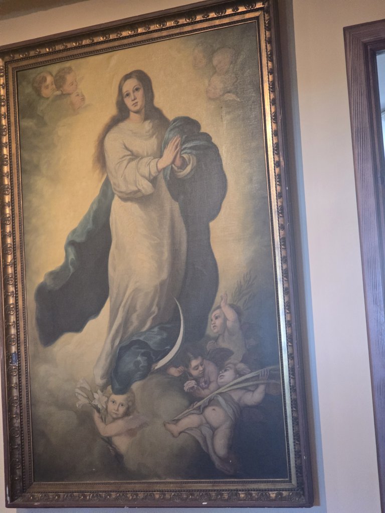 Madonna painting from Drachenburg Castle